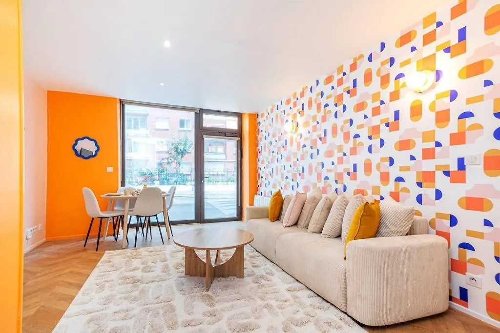 Apartman Colore Aux Portes Des Buttes Chaumont *